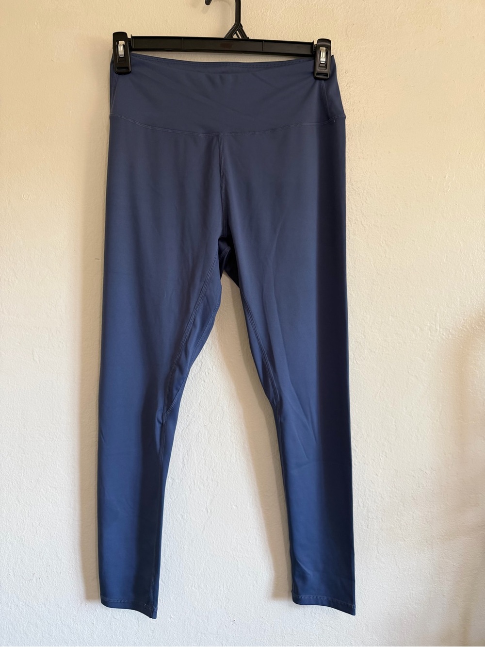 Lovito Navy Blue High-Waisted leggings
